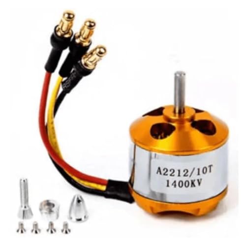 Image of Robocraze A2212 1400KV BLDC Motor with Simonk 30A ESC and 1045 Propellers for RC Drone Quadcopter UAV DIY FPV Racing Robotics Projects