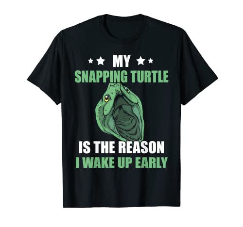 Tortuga de chasquido La razón Aligator Snapping Turtle Lover Camiseta