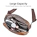 Telena Leather Belt Bag for Women Fashionable Fanny Packs Cross Body Bag Waist Pack Brown