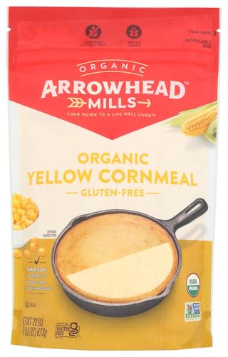 Arrowhead Mills, Cornmeal Yellow Organic, 22 Ounce