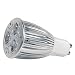 Produktbild Alcasa Power LED, GU10, 230V, 6W, 260lm, Ø 50 x 86mm, 3000K, Abstrahlwinkel: 45°, nicht dimmbar, CRI-Wert: 80, warmweiß