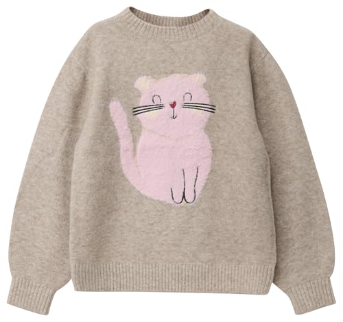 Pull-over fille 140 doux et chaud pour protéger votre enfant du froid
