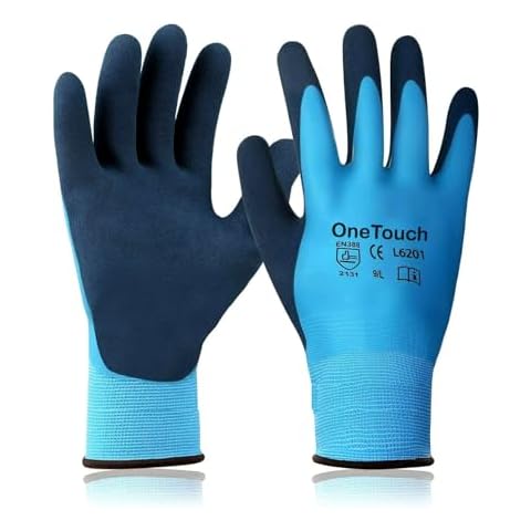 A406 Fully Latex Coated Safety Work Gloves Cover