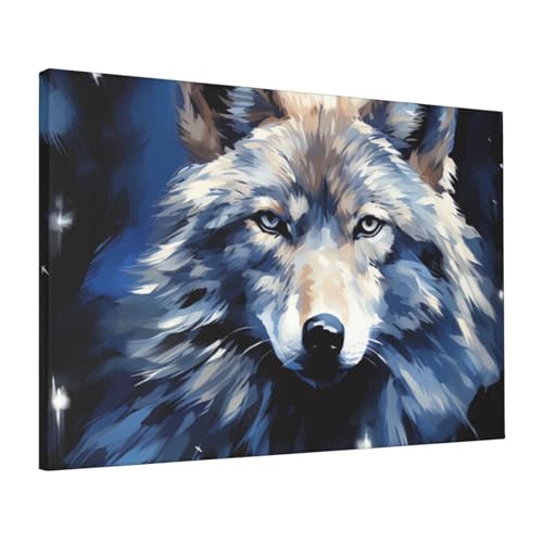 Toile murale moderne encadrée de qualité supérieure 40x61cm