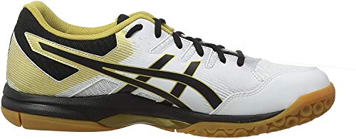 ASICS Men's Fitness, White (White/Black 100), 6.5 UK