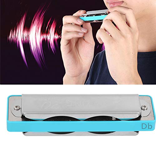 Harmonica à 10 trous pour joueurs professionnels, débutants, étudiants, enfants (bleu) - Les Beatles, Paul McCartney, John Lennon, RIngo Starr, George Harrison Harmonica à 10 trous pour joueurs professionnels, débutants, étudiants, enfants (bleu) – Image 8