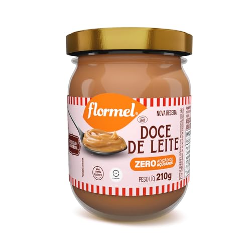 Doce de Leite Cremoso FLORMEL 210 Gramas (pacote variado).