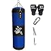 Boxeo Sandbags Punzonado Bolsa de perforación Sporting Safety Hebilla Cadena de Gancho Entrenamiento Pesado Vacío Guantes de Boxeo 0.6-1.5m Accesorios de Entrenamiento (Color : 0.8m(2.62ft))
