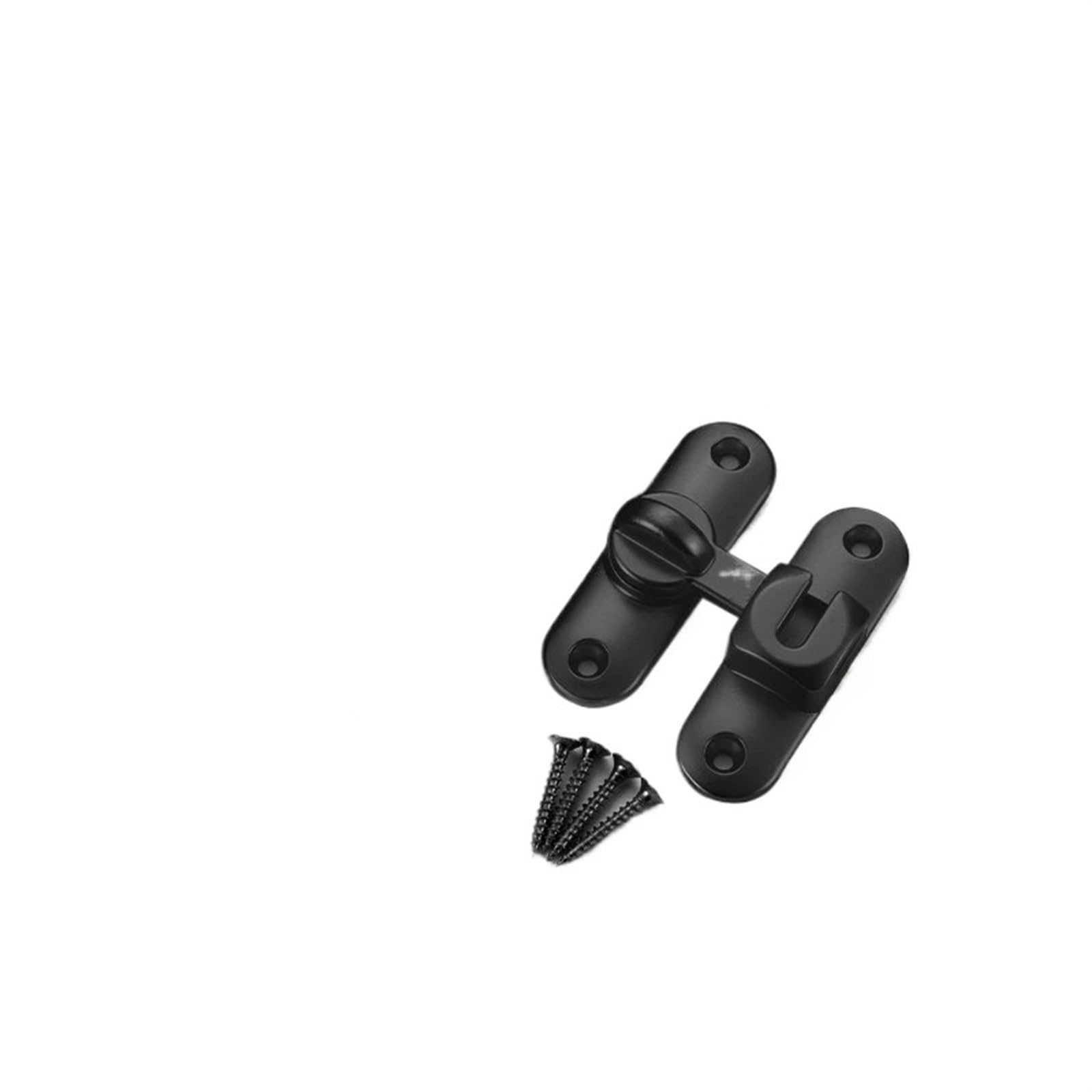 VAYEODEYU Zinc Alloy Door Bolt Barn Latch Hook Right Angle Slid Gate Window Cabinet Multicolor