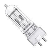 Studiolampe fã¼r sockel gy-9, 5einseitig gesockelteinfacher lampenwechselnennspannung 230 vspannung: 225 vnennleistung: 500 wsockel: gy-9, 5lebensdauer: 2000 hfarbtemperatur: 2900 kkontaktabstand: farbe: weiãÿ