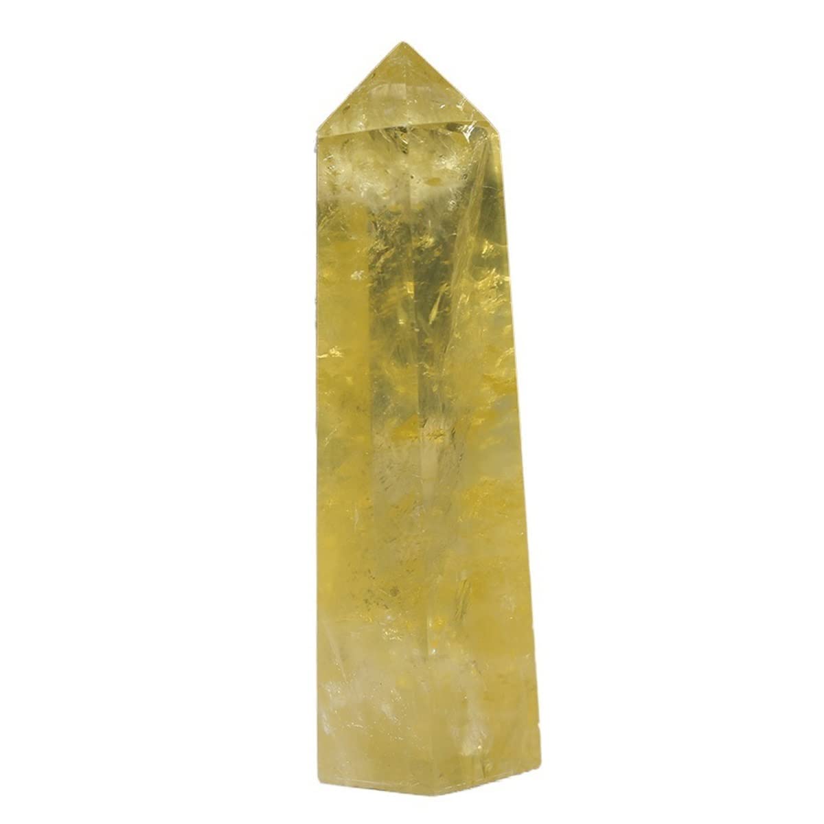 Cuarzo amarillo de citrino natural para decorar tu mesa de centro o despacho