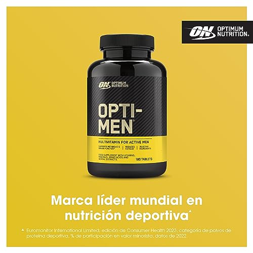 Miniatura 2 de Optimum Nutrition Opti-Men, Multivitamínico de Alta Potencia para Hombres