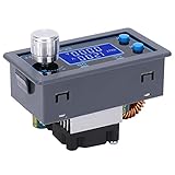 AKLOSIPY Boost Converter with LCD Display - Programmable Voltage Power Supply for Durability-Optimized and Easy, Ideal for DIY and Professional Use