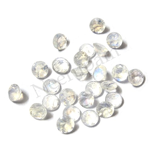 Pierre de lune ronde 5 mm pour créer vos bijoux bien-être au quotidien