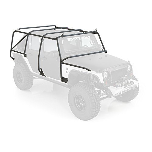 Smittybilt 76840 Black Exoskeleton Jk 4Dr 07-17, 1 Pack