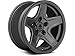 Mammoth Boulder Wheel in Charcoal 16x8 Aggressive Styling Rim Fits Jeep Wrangler YJ 1987-1995