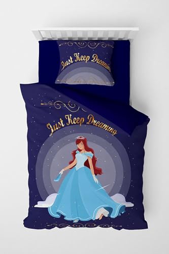 Girl Dreams 3D Pamuk Saten Çocuk Nevresim Takımı 160x220, monohome9864
