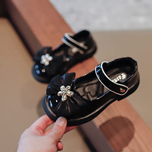 Fashion Spring and Summer Children's Casual Shoes Girls Dress Shoes Thick Bottom Round Head Solid Color Girls2