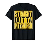 Photo Gallery straight outta pittsburgh impressionante regalo per fan di calcio maglietta Photo Gallery straight outta pittsburgh impressionante regalo per fan di calcio maglietta