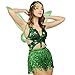 Funcredible Green Fairy Wings, Fairy Crown and Glitter - Fairy Costume Accessories - Butterfly Costume for Women and Girls - Halloween Costumes for Women