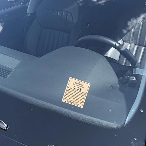 Boletos de estacionamiento de valet con etiquetas numeradas y desprendimiento rápido perforado 7
