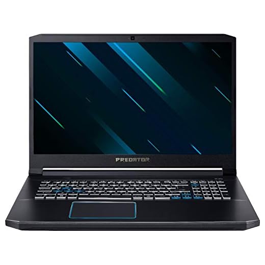 Acer Predator Helios 300 17.3" FHD IPS 144Hz Premium Gaming Laptop, 10th Gen Intel Core i7-10750H, 16GB RAM, 512GB PCIe SSD, NVIDIA GeForce RTX 2060 6GB GDDR6, RGB Backlit Keyboard, Windows 10