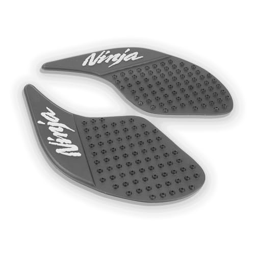 ETIGBG 2 Pack Fuel Tank Anti Slip Stickers, Anti Slip Pad for Motorcycles, Side Non Slip Traction Pads, Motorcycle Protection Side Stickers, for Ka&was&aki Ninja 250 300