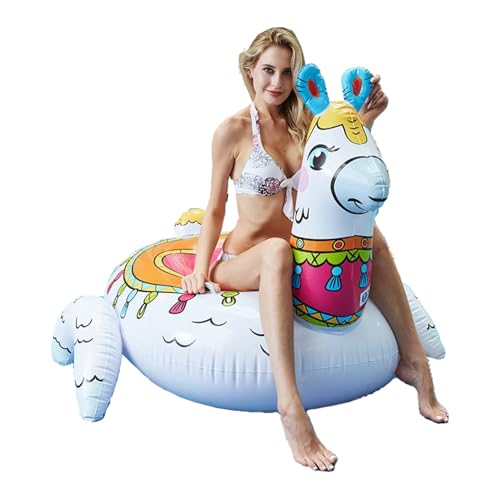 Celuicion Flottant Piscine Adulte,Flotteurs pour Piscine Gonflables pour Adultes - Jouets Tapis D'île pour Natation Lac Plage D'été