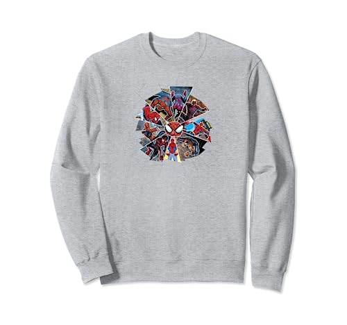 Sweat Spider-Man Marvel 60 ans imprimé panneaux de toile pour look urbain