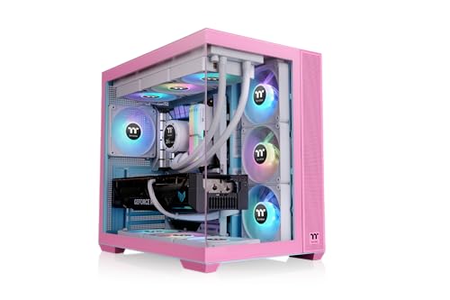 Thermaltake View 380 TG ARGB | Mid Tower Chassis | Bubble Pink