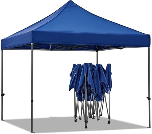 MOTIM 3x3M Gazebo Tent Canopy Sun Shade Outdoor Foldable Sun Protection Shelter Waterproof Pop Up Tent Coated Tarp