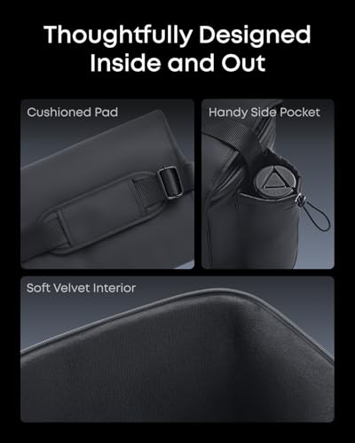 Image of Soundcore Nebula Portable Carry Bag for P1&P1i Projector, Compact and Lightweight Travel Case with Adjustable Storage, Shoulder Strap, and Durable Waterproof Polyester Fabric