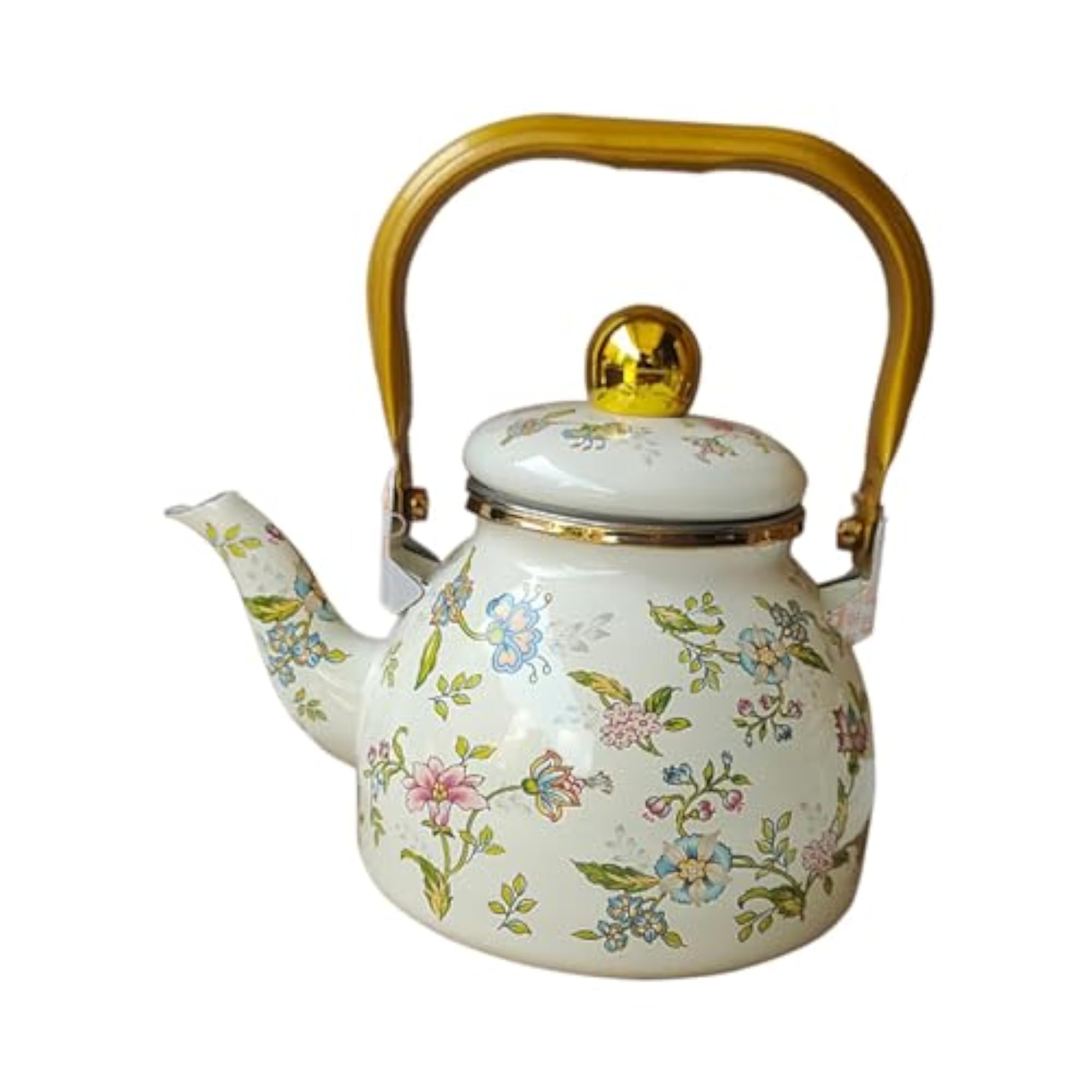 Enamel Tea Kettle, Leakproof Juice Water Jug for Home