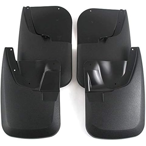 Red Hound Auto Heavy Duty Molded Mud Flaps Compatible with Ford Super Duty F250/F350 2011-2016 Mud Guards Splash Front & Rear 4pc Set (for Trucks Without Fender Flares) Cover