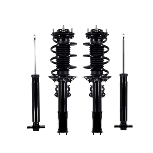 Image of PM Auto Set of 4 Front Quick Complete Strut-Coil Spring-Rear Shock Replacement For 2015-2023 Ford Mustang V6, L4