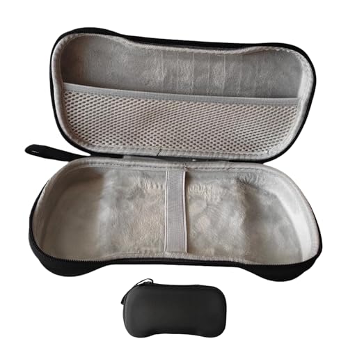 TEHAOUU Handheld Game Console Storage Case Compatible with Retroid Pocket 5, for Expansion Screen Grip & Accessories, Hard Shell Protection with Carry Strap image 2