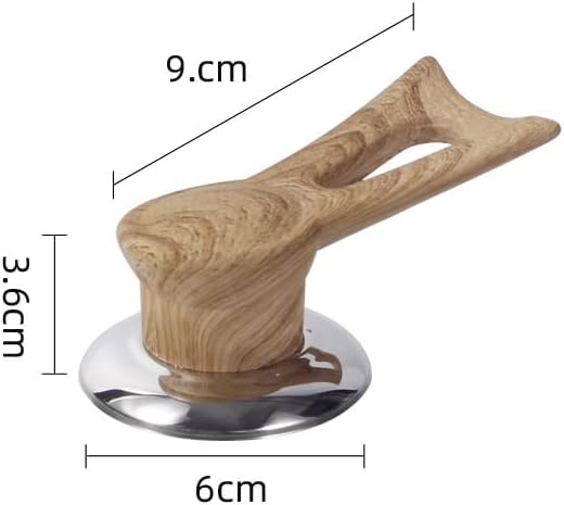 Miniatura 3 de 1 pieza de baquelita tapa de olla soporte universal para tapa de olla, mango de pomo, mango largo, tapa de sartén antiquemaduras, perilla de