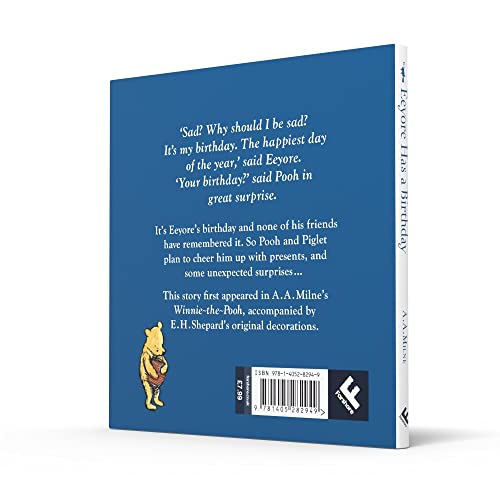 Winnie-the-Pooh: Eeyore Has A Birthday: Special Edition of the Original Illustrated Story by A.A.Milne with E.H.Shepard's Iconic Decorations. Collect the Range. - Image 9