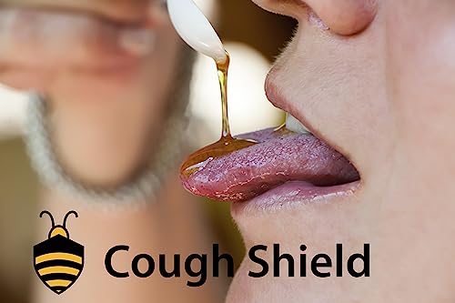 Stop Dry Cough With Cough Shield. 100% Natural, Honey-Based Syrup With Slippery Elm & Marshmallow Root. 220 Servings #TOP1