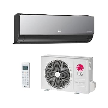 Ar Condicionado Hi Wall Inverter LG Dual Voice Artcool 12.000 Btus Quente e Frio 220V R-32