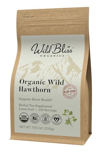 Wild Bliss Organic Hawthorn Loose Tea