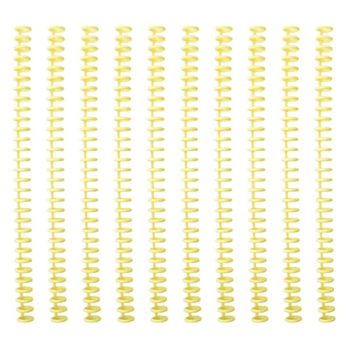 10 個のバインディングコーム 30 リング付き ファイルバインダーと脊椎コームの開閉が簡単 開けやすい