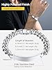 PROSTEEL Men's Bracelet for Men Stainless Steel Bracelets Man Bracelet ID Bracelets Cuban Bracelet Men #3