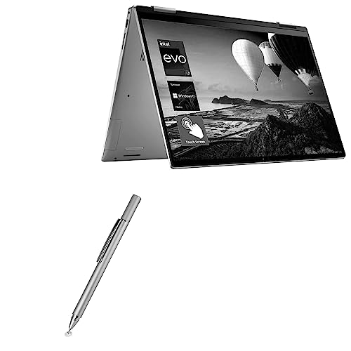 BoxWave Stylus Pen Compatible with Dell Inspiron 16 2-in-1 (7620) - FineTouch Capacitive Stylus, Super Precise Stylus Pen for Dell Inspiron 16 2-in-1 (7620) - Metallic Silver