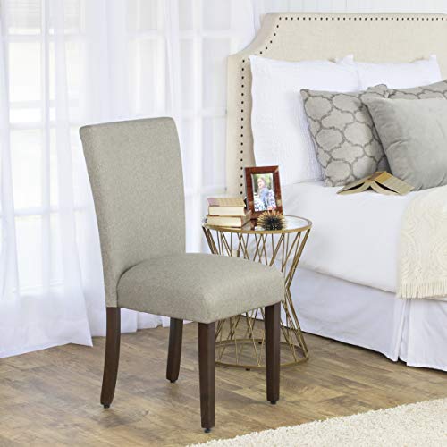Homepop Parsons Classic Upholstered Accent Dining Chair, Single Pack, Grey #TOP14