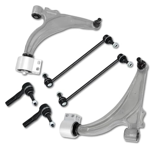 Bras de commande inférieur robuste pour suspension avant Chevrolet Cruze 6 pièces