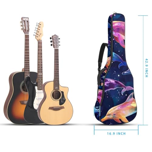 Housse de guitare acoustique Dauphin élégante et résistante - 5