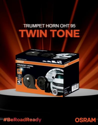 Image of OSRAM TRUMPET HORN OHT95 TWIN TONE