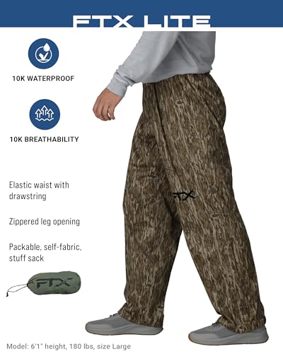 Image of FROGG TOGGS Men's Ftx Lite Waterproof Angler /Fishing Pant with Stretch Fabric