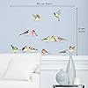 DECOWALL DS2-8038 Little Birds Wall Art Stickers Colourful Flying ...